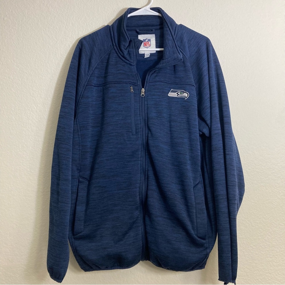 NFL Seahawks Jacket - Navy Blue - Size XL